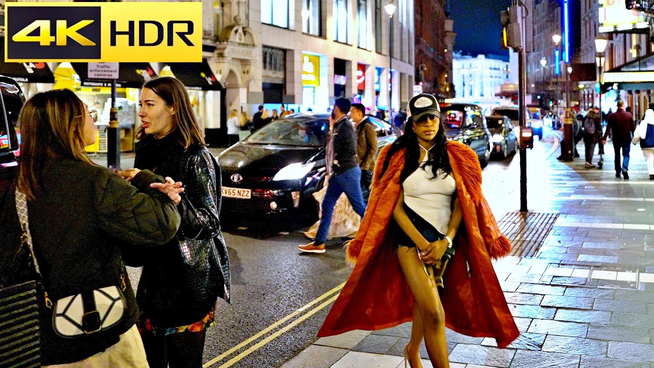 London Walk at Midnight - May 2022 👠London Nightlife in Central London [4K HDR]