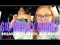 Extreme food budget. WEEKLY GROCERIES FOR ONLY $10!! Aldi challenge! Frugal River Life