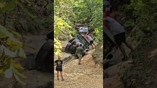 Jeep TJ on V Notch at SMORR