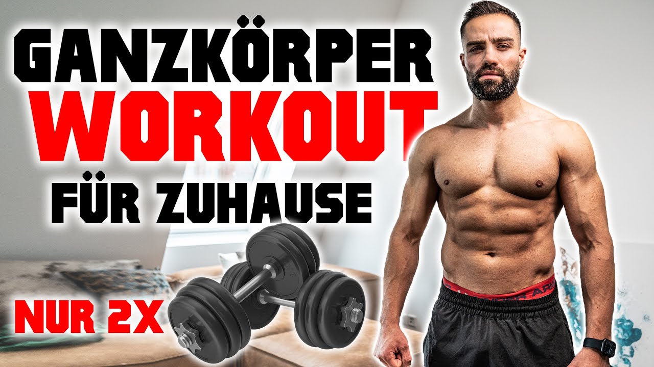 Kurzhanteln Ganzkörper-Trainingsplan (TOP 10 ÜBUNGEN)