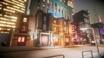 3DModels-Textures: NightCity model pack - over 140 models