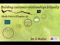 BMAR211 SU9CH13 - Building Customer Relationships and Loyalty 2021