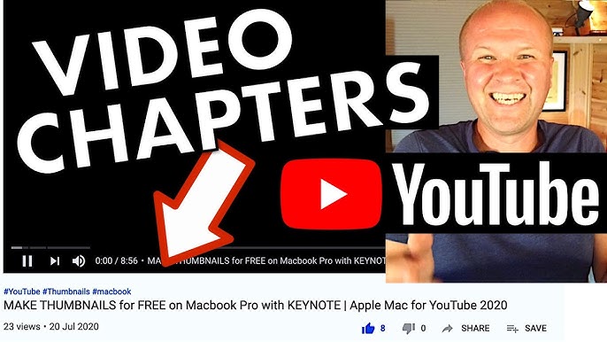 5 Ways To Add Chapters Your Youtube Video Using 2024