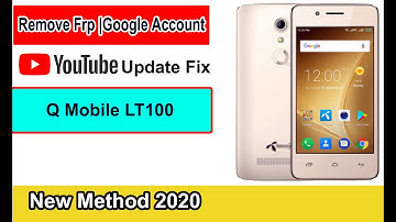 How to QMobile LT100 FRP Bypass 7.0 Google Account Remove | Youtube Update Fix | New Method 2020