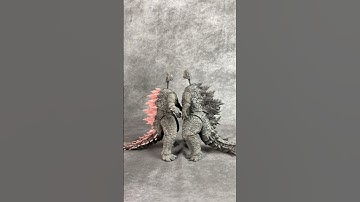 Hiya Toys Godzilla Evolved is a Short-King #emotional #GodzillaEvolved #HiyaToys