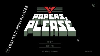 No One Will Enter Today! || Papers, Please ||