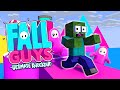 Monster School : FALL GUYS ULTIMATE KNOCKOUT CHALLENGE - Minecraft Animation