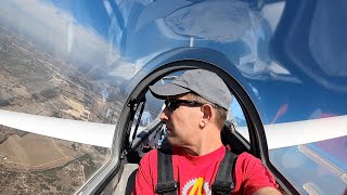 How To Fly A Glider  Introductory Flight POV  Grob G103 Flying Lesson