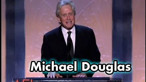 Michael Douglas Introduces Mike Nichols at the AFI...