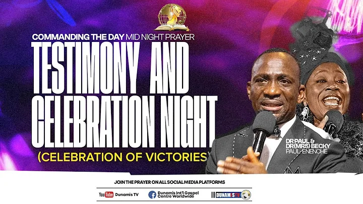 COMMANDING THE DAY MIDNIGHT PRAYER || TESTIMONY AND CELEBRATION NIGHT || 05-10-2025