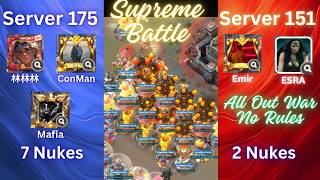 Server 175 VS Server 151 - Supreme Battle - Lands of Jail | LOJ