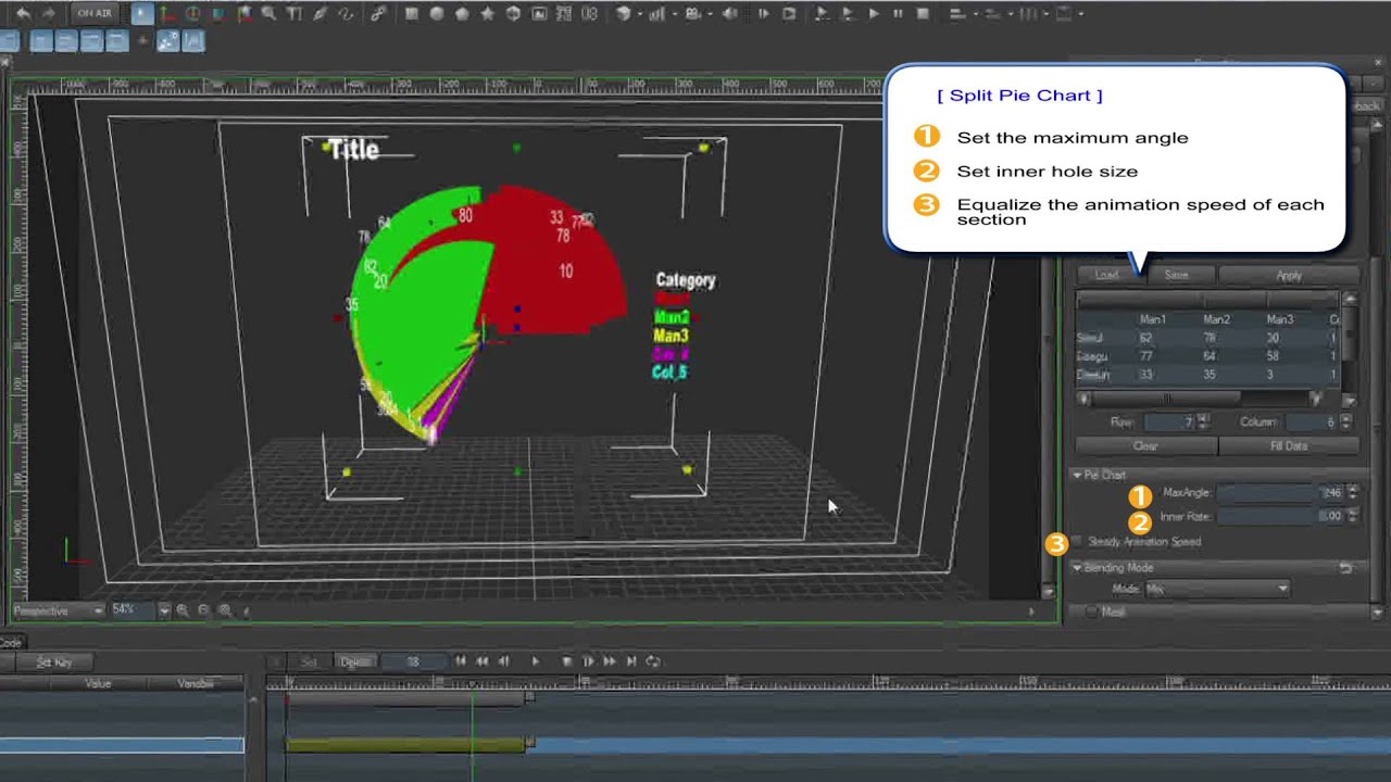 KarismaCG Tutorial - Chapter5 Object Creation Creating Chart - YouTube