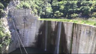 120ft. jump off Dam