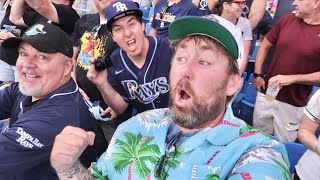 Opening Day is Finally Here ! Tampa Bay Rays WIN - My Return To Tropicana Field / HomeRuns & Hotdogs