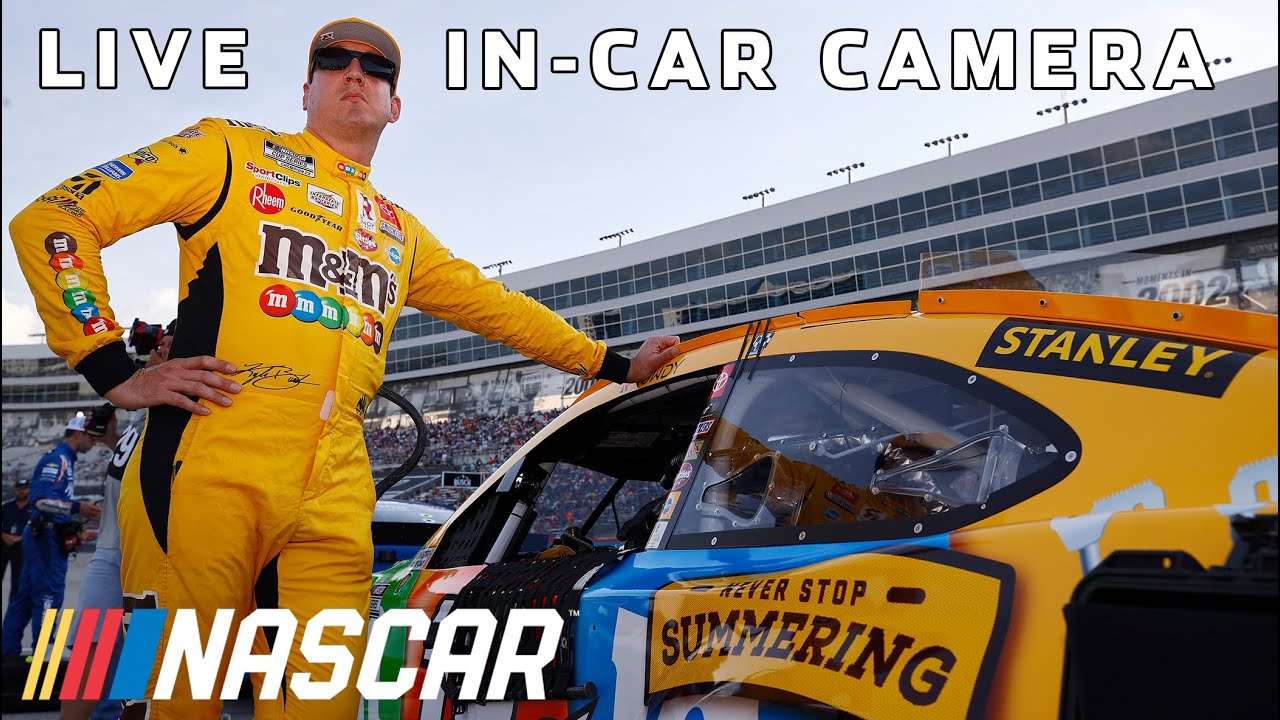Kyle Busch Live In-Car Camera at Nashville Superspeedway presented by Goodyear NASCAR Cup Series