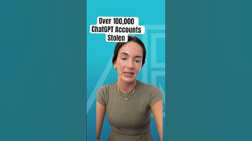 Over 100,000 ChatGPT Credentials Stolen #ChatGPT #cybersecurity #cybersecuritynews