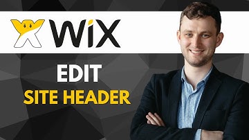 How To Edit Site Header In Wix | Full Guide 2025