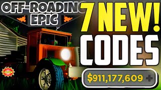 🎃HALLOWEEN🎃New All Working Codes - OFF-ROADING EPIC ROBLOX CODES - OFF-ROADING EPIC CODES