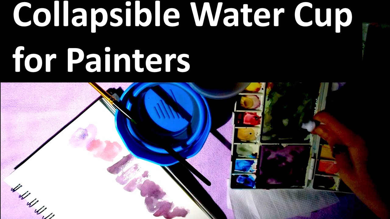 Collapsible Portable Water Cup for Watercolor Painters (Faber Castell