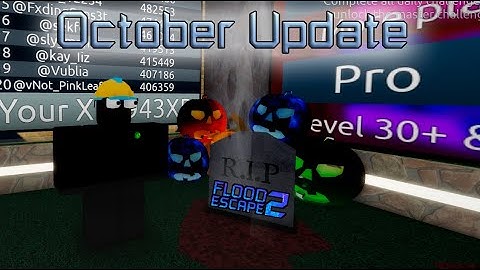 Flood Escape 2 (Goofy ahh internet ruined the stream)