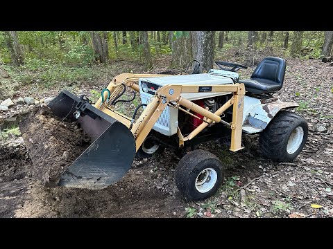 Bolens HT20 with a Johnson workhorse loader and a Honda vtwin swap!