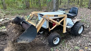 Bolens HT20 with a Johnson workhorse loader and a Honda vtwin swap!