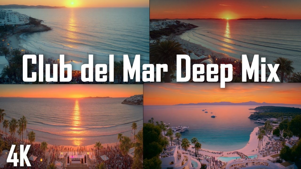 🌅 Ibiza Golden Hour | Club del Mar Deep House Mix 2026 | Lounge Chillout Focus