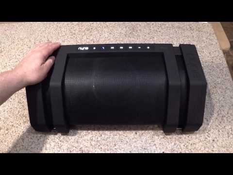 NYNE Rock Wireless Bluetooth BoomBox Speaker Review