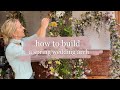HOW TO BUILD A SPRING WEDDING ARCH