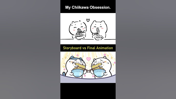 Storyboard vs Animation: My Chiikawa Obsession (shot 11)