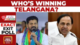 BJP May Get 11-12 Seats In Telangana, KCR's Party Faces Rout: Axis My India Exit Poll