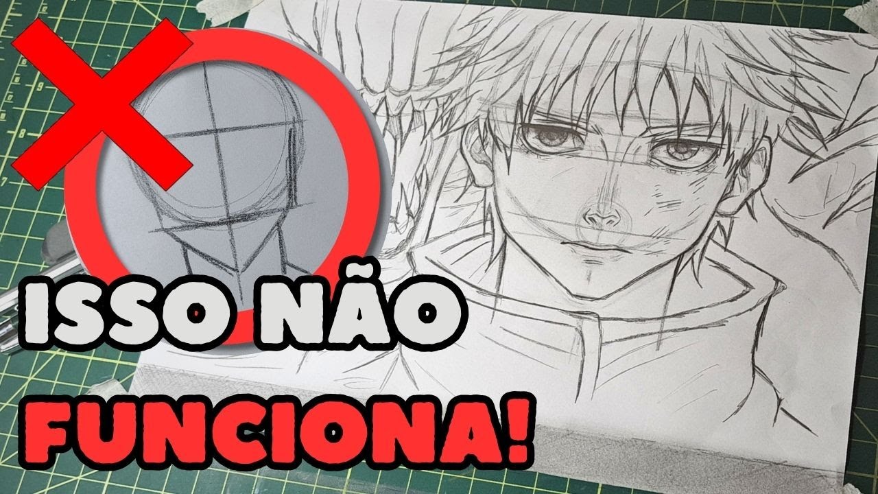 O SEGREDO PARA DESENHAR O ROSTO DE QUALQUER PERSONAGEM!