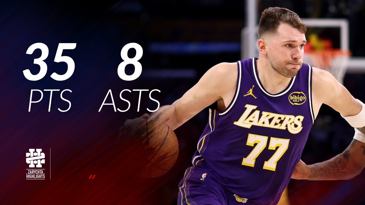 Luka Doncic 35 pts 8 asts vs Spurs 25/26 season - YouTube