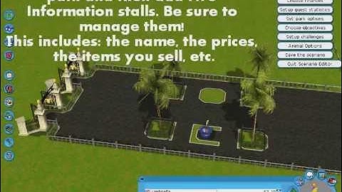 RCT3 - How to Make a Realistic Park Entrance