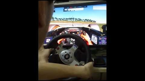 Onboard Behind the Wheel Demo Lap - rFactor 2 Beta - F1RFT 2013 Demo - Sepang International Circuit