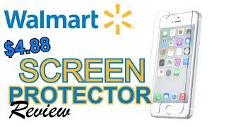 $4.88 Walmart Glass Screen Protector!  Is it good?
