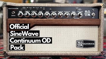 Official Sinewave Continuum OD Pack (ToneX, Kemper, Quad Cortex, NAM, Helix and Headrush)
