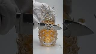 😍 example of perfect slice🍍❤️📛 #foodasmr #asmr #oddlysatisfying #relaxing #satisfying #asmrtapping