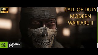 Ghost Team Unleashed 🔥  COD Modern Warfare II 4K HDR Gameplay  Ultra Realistic Graphics + 60FPS