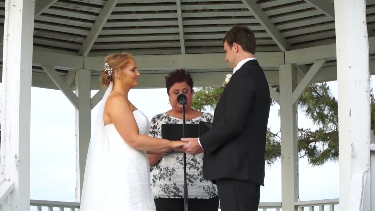 Amarantes Sea Cliff in New Haven, CT Wedding Ceremony! 6-22-18