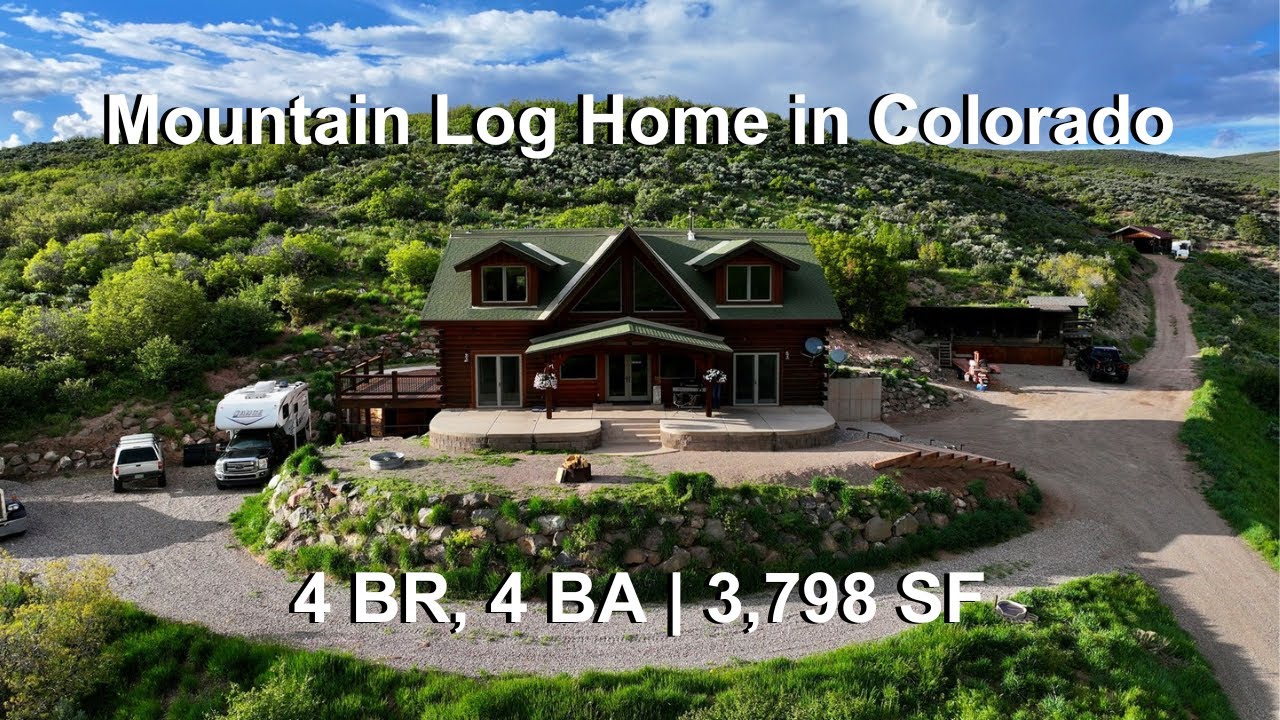Carbondale Mountain Log Home for Sale Roaring Fork Valley Retreat