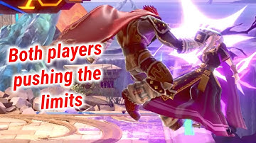 Both players pushing the limits