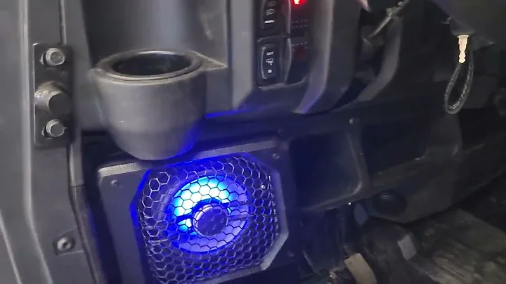 2022 Polaris Ranger 1000 SXS full audio system upgrade