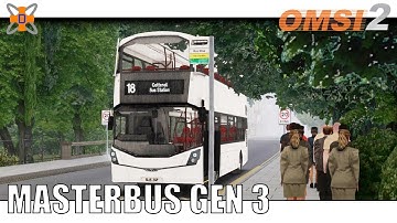 [OMSI 2] Masterbus Gen 3 (Volvo Wright Gemini 3)｜Drawyah