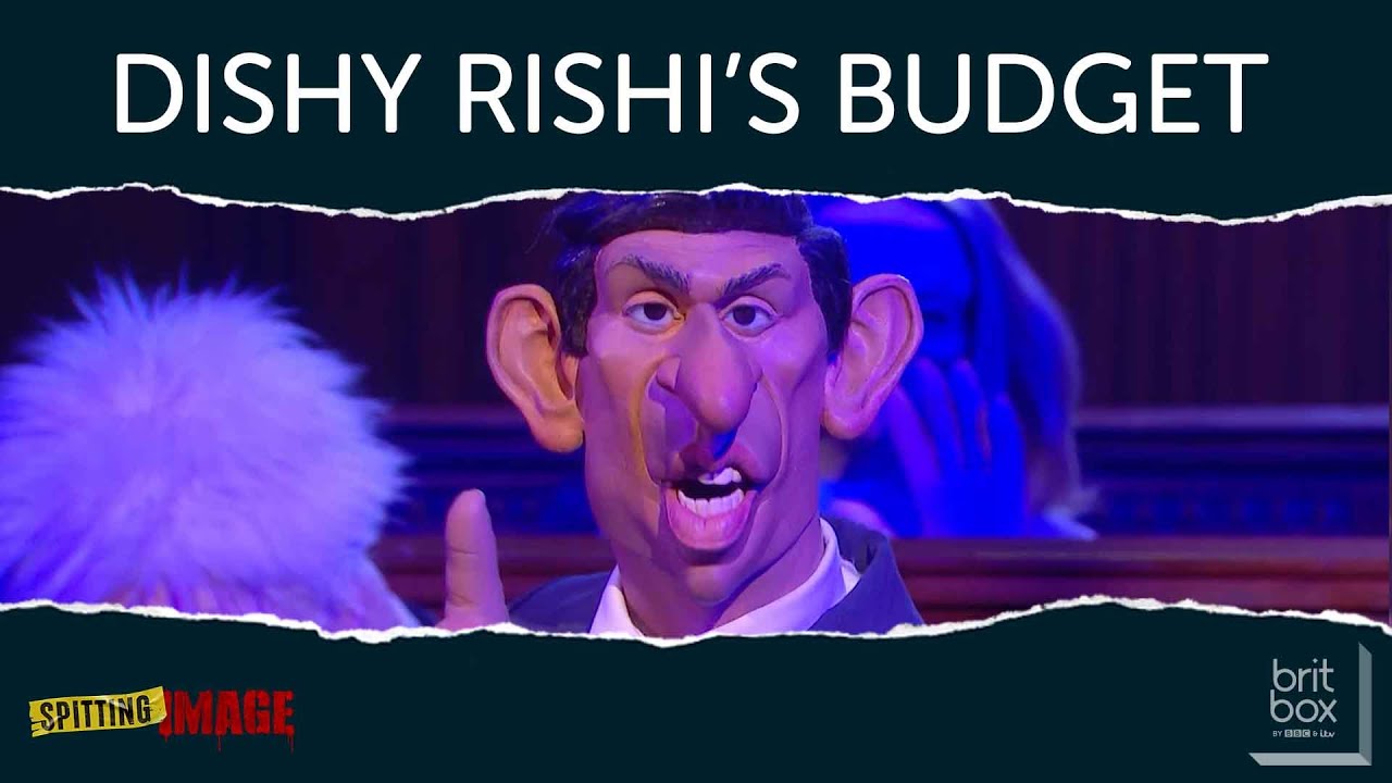 Rishi Sunak delivers his autumn budget | Spitting Image on BritBox