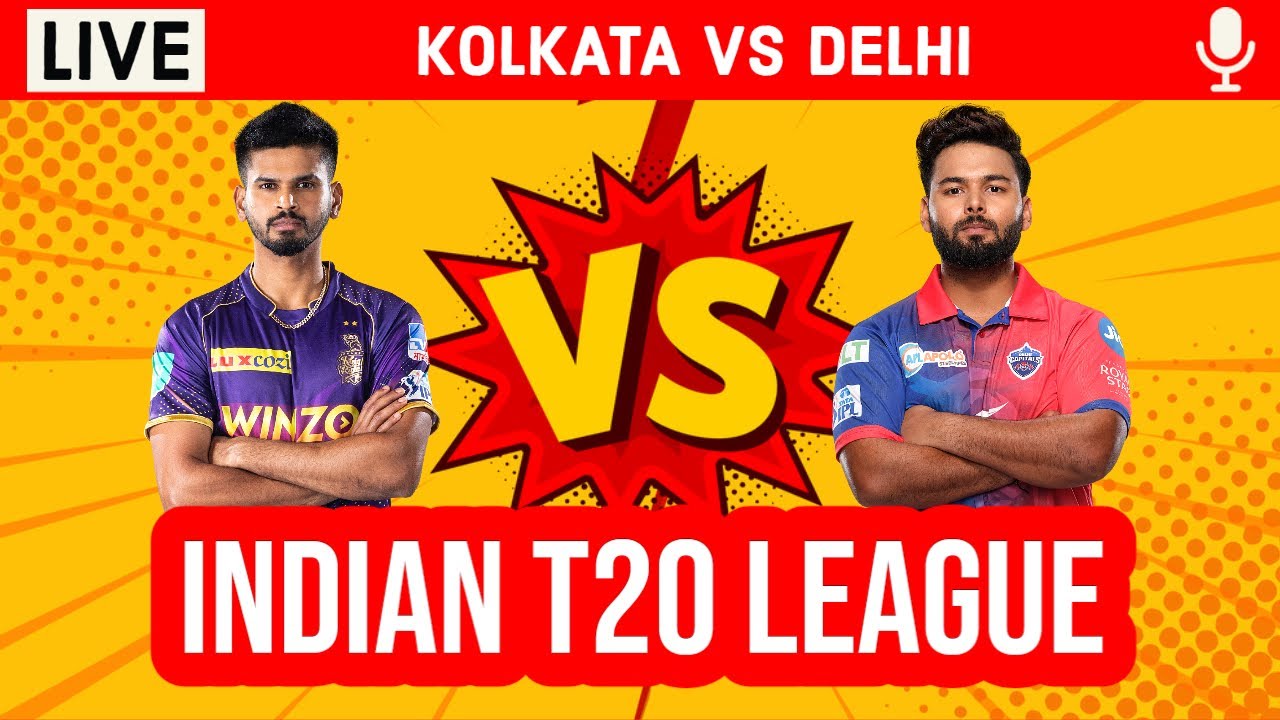 LIVE: KKR Vs DC | 2nd Innings | Live Scores & Hindi Commentary | Kolkata Vs Delhi | Live IPL 2022