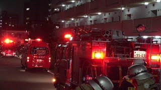 緊急走行!!東京消防庁消防車救助車ポンプ車救急車 東京電力緊急車両火災通報現場へ!!東京新宿 Fire Engine Responding 2015/11/22