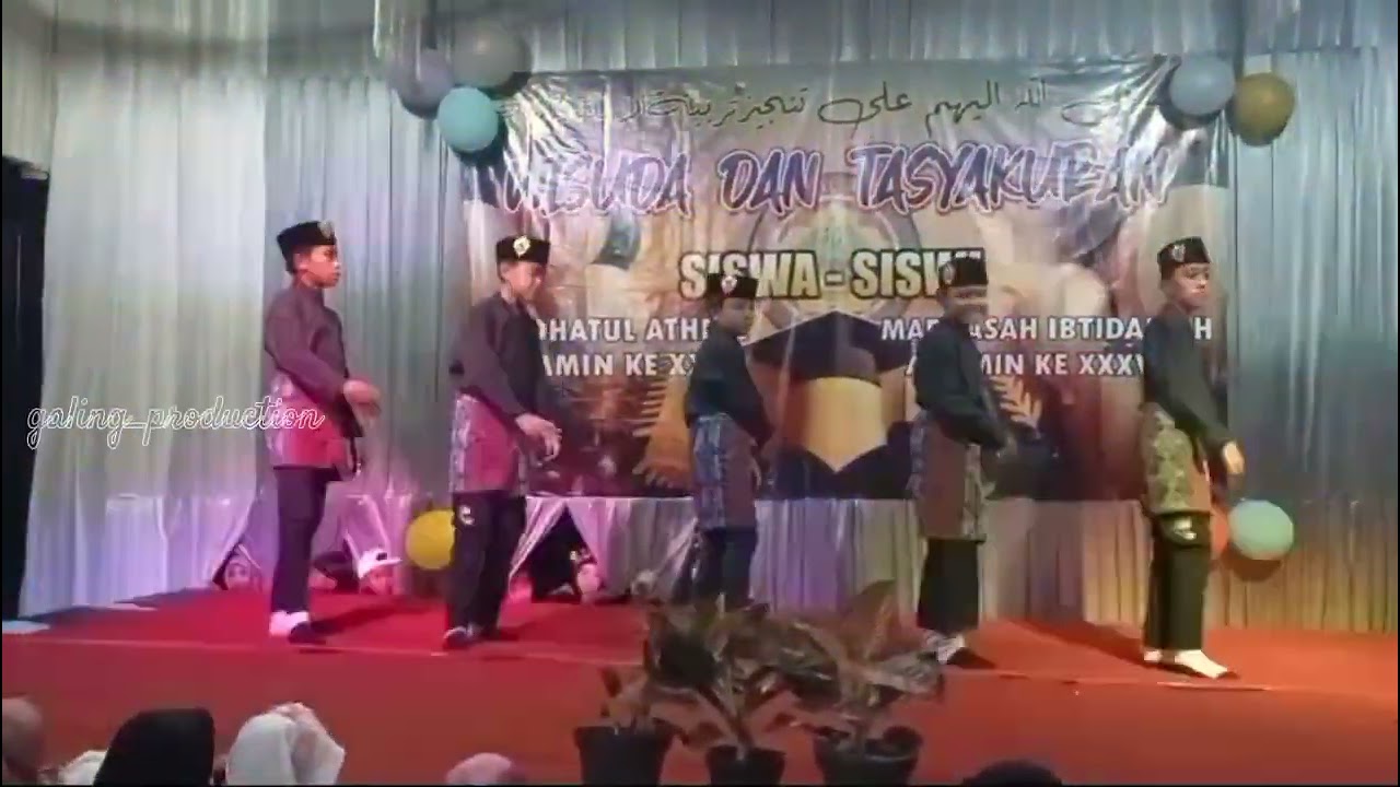 Tari Yaa Robbi Sholli ala Muhammad, Siswa kelas 5 MI AL-AMIN GARAHAN SILO JEMBER