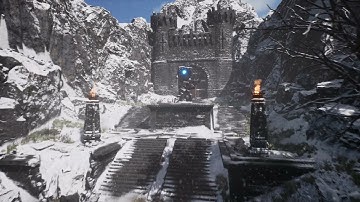 Snow Environment UE4