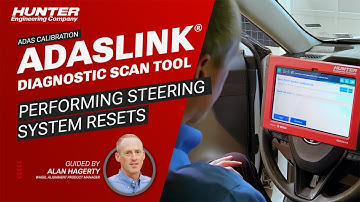 ADASLink® Diagnostic Scan Tool: Performing Steering System Resets